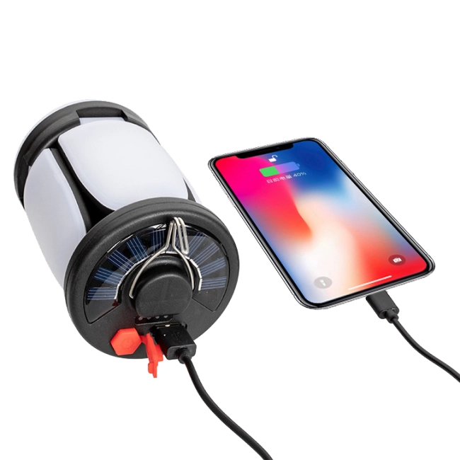 лампа підвісна із зарядкою для телефону та акумулятором