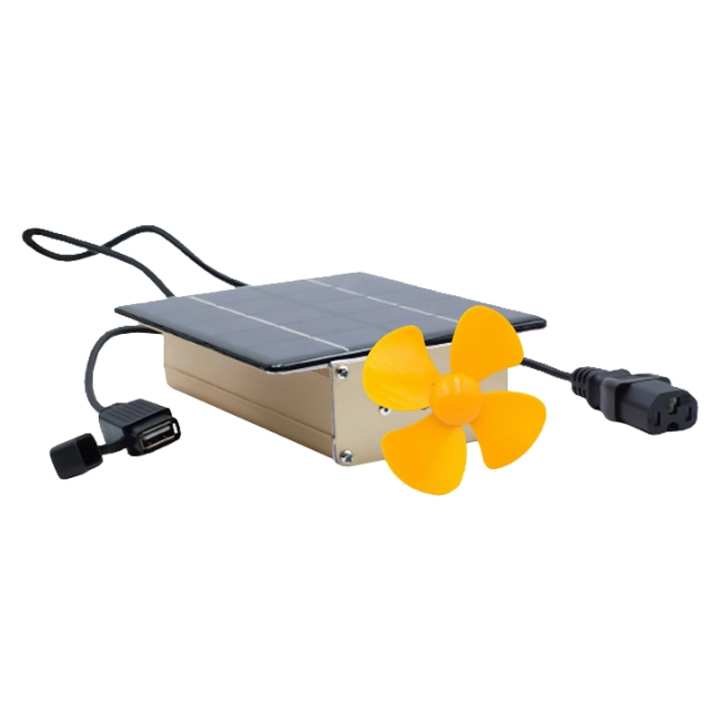 зарядний пристрій з вітровою та сонячною батареєю