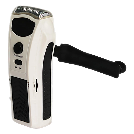 радіо з ліхтариком та динамо машиною