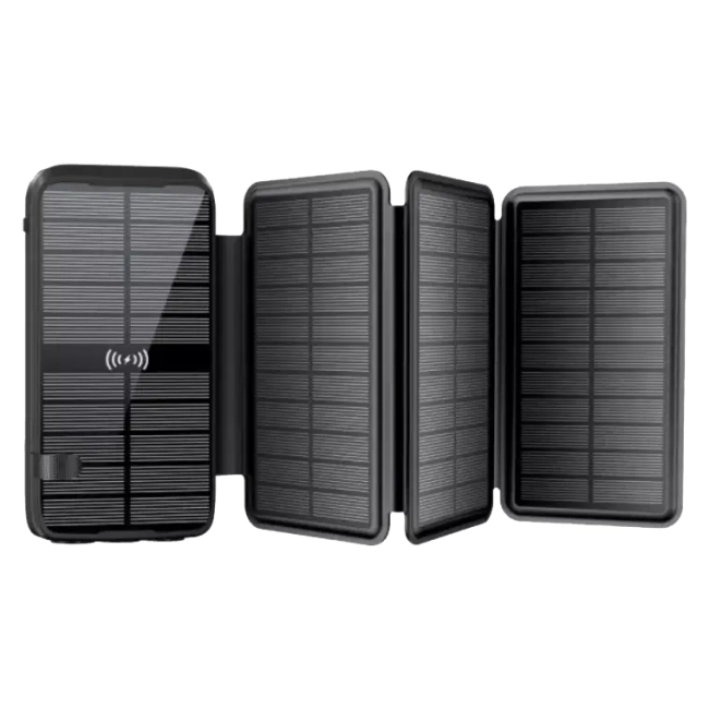 внешний аккумулятор с беспроводной зарядкой 20000 mah