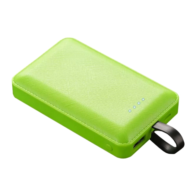 зовнішній акумулятор із вбудованим кабелем 20000 мач