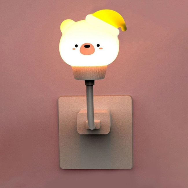 світильник usb ведмідь