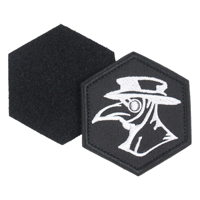 нашивка чумной доктор