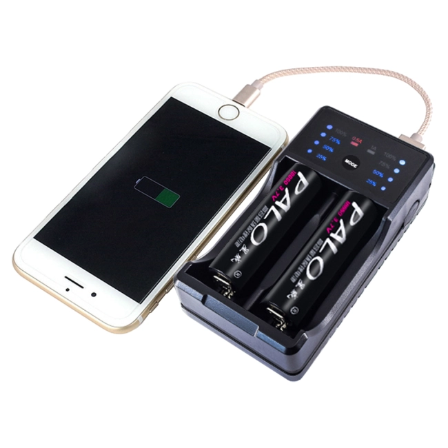 заряджання з usb для телефону від акумуляторів