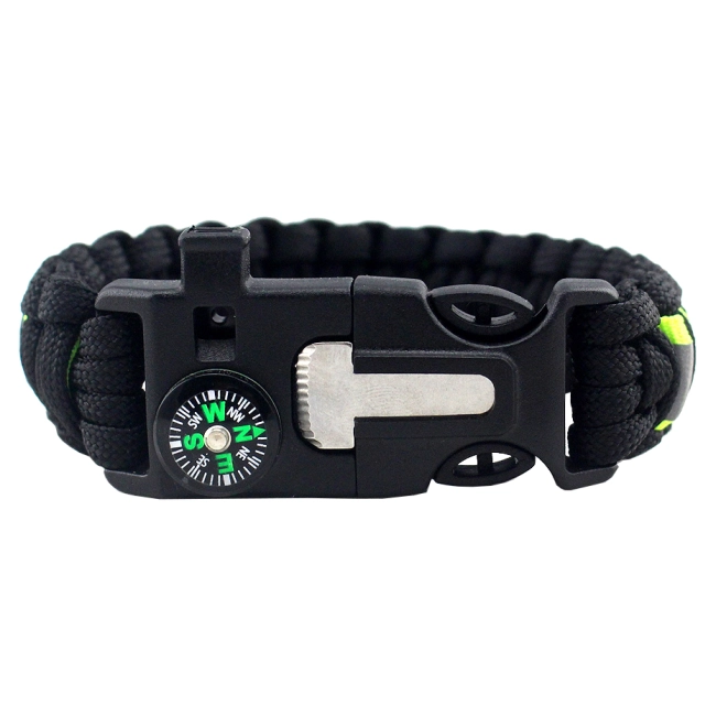 светоотражающий браслет из плетеного паракорда