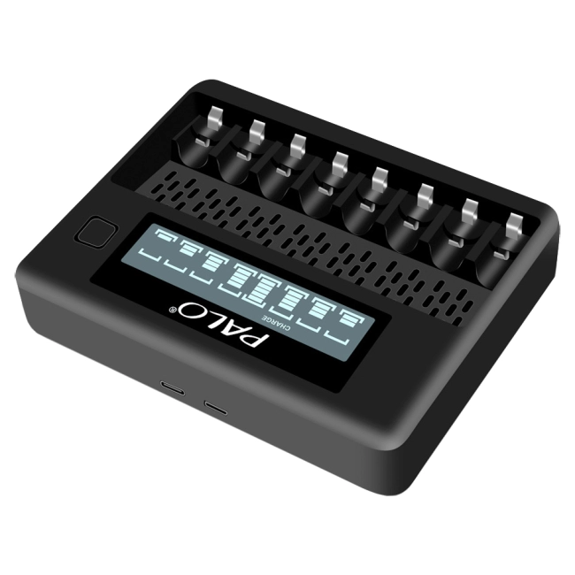 usb зарядка для аккумуляторов с lcd дисплеем