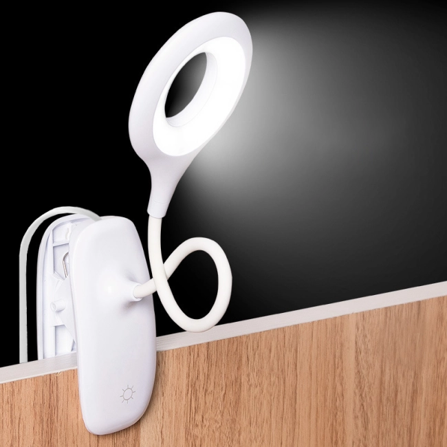 светильник светодиодный usb с прищепкой