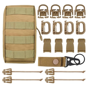 комплект из подсумка и креплений для molle