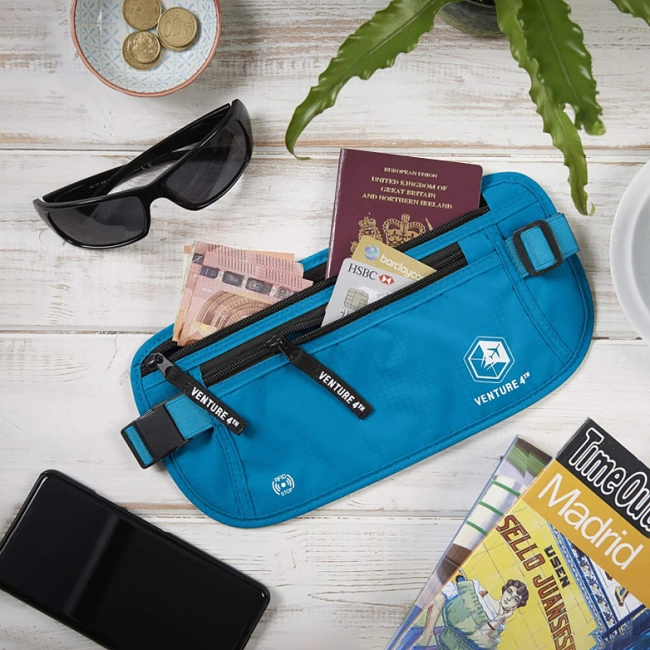 дорожня сумка для прихованого носіння документів та грошей