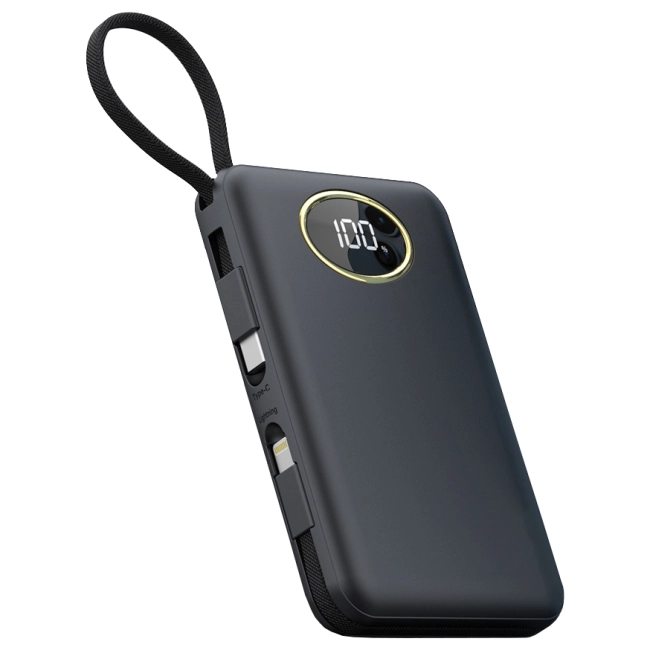 power bank 10000 mah с кабелями
