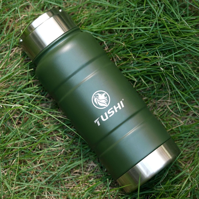 вакуумный термос с ручкой