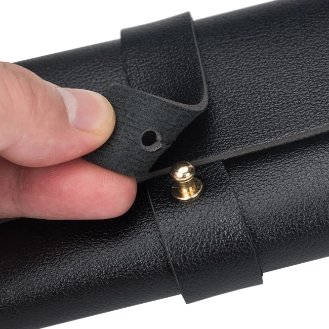 шкіряний чохол для зберігання окулярів