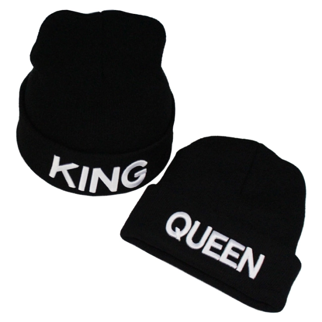 шапки для двох король та королева