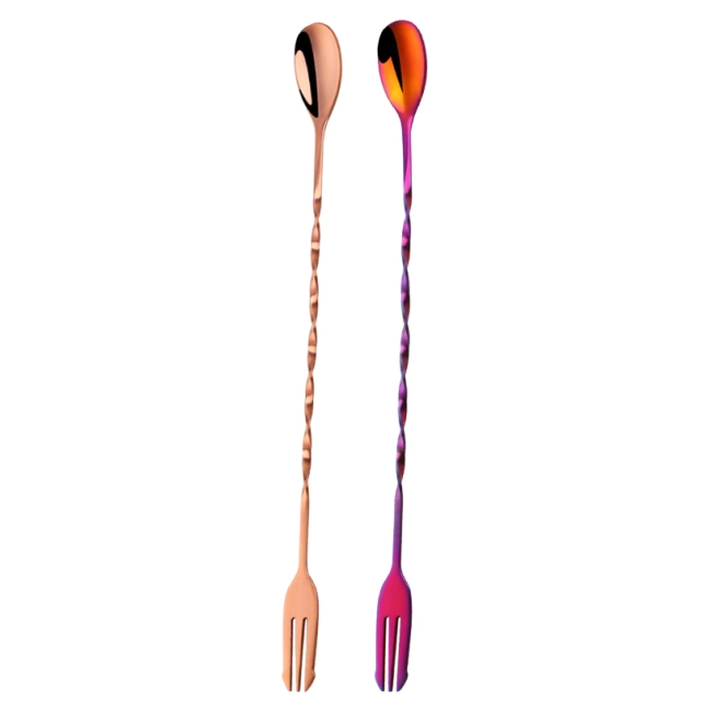 ложка для бара с вилкой