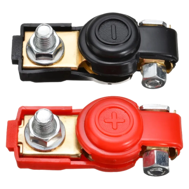 клеми на акумулятор машини