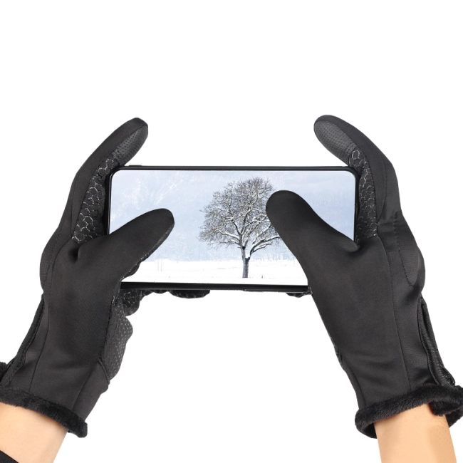 перчатки теплые с пальцами для рыбалки