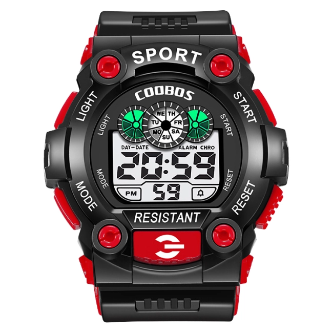 мужские водонепроницаемые электронные часы