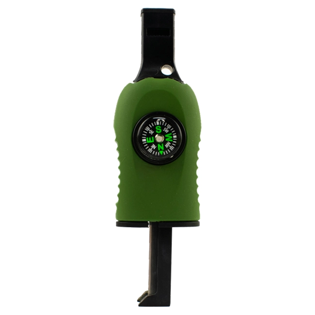 тактичний свисток з компасом та ліхтариком