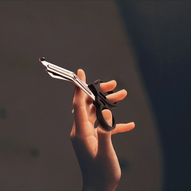 ножиці медичні вигнуті тупокінцеві