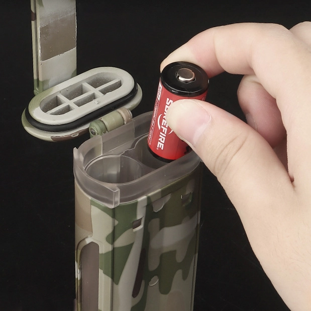 тактический водонепроницаемый чехол под аккумуляторы 18650