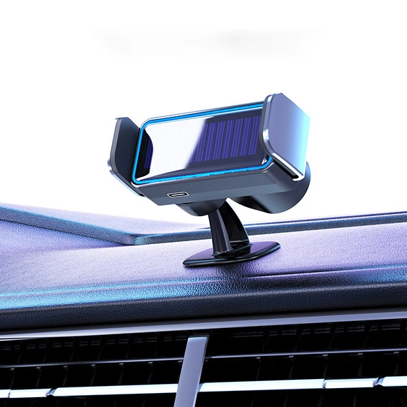 держатель самораздвижной для телефона с солнечной панелью