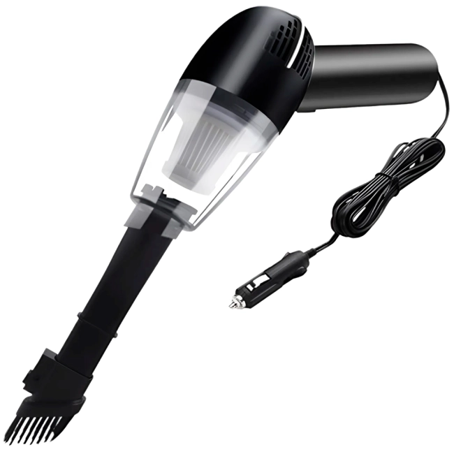 автомобільний пилосос із насадками