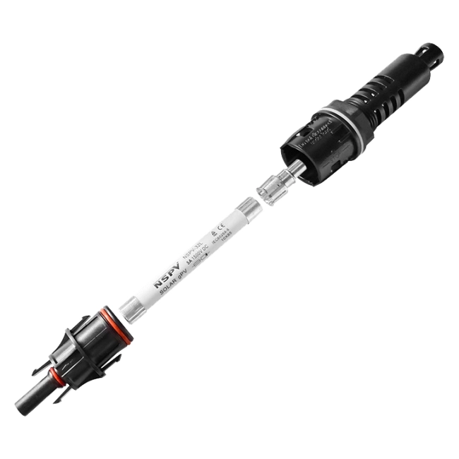 роз'єм із запобіжником для сонячної батареї mc4