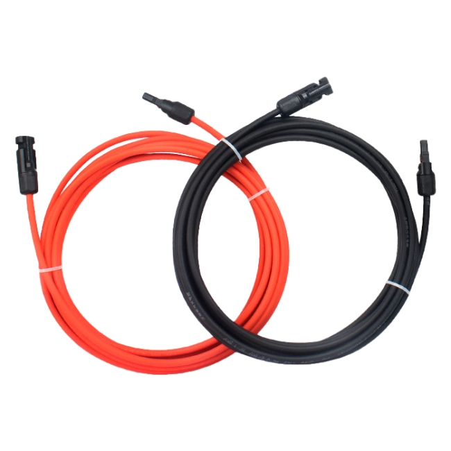 кабель до сонячної батареї з роз'ємами mc4