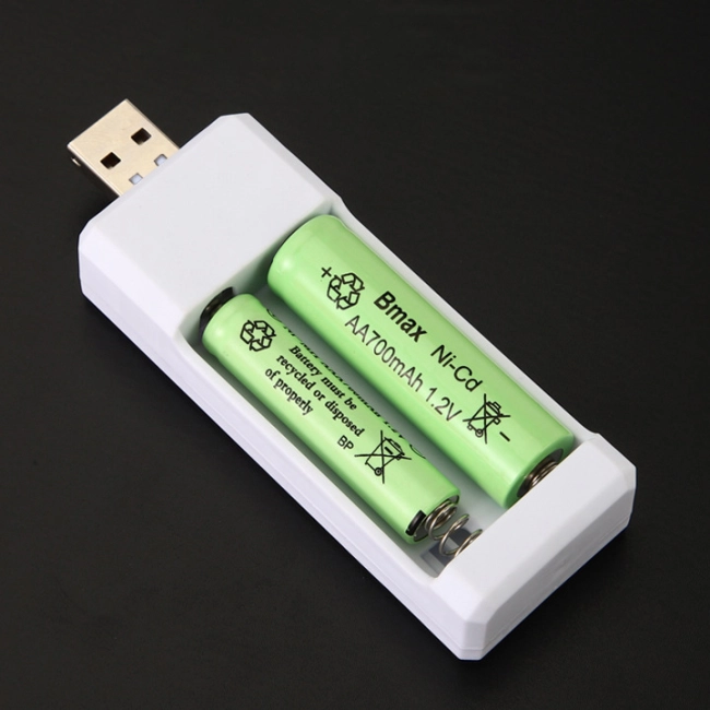 usb зарядний пристрій акумуляторів ааа
