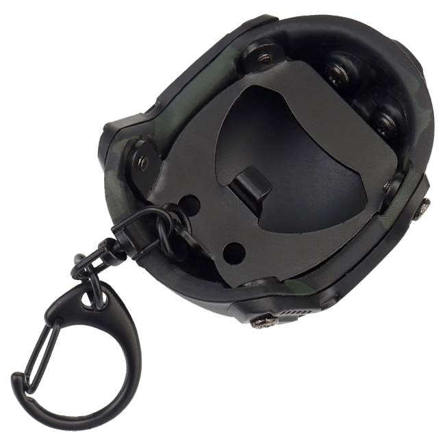 відкривачка у формі тактичного шолома