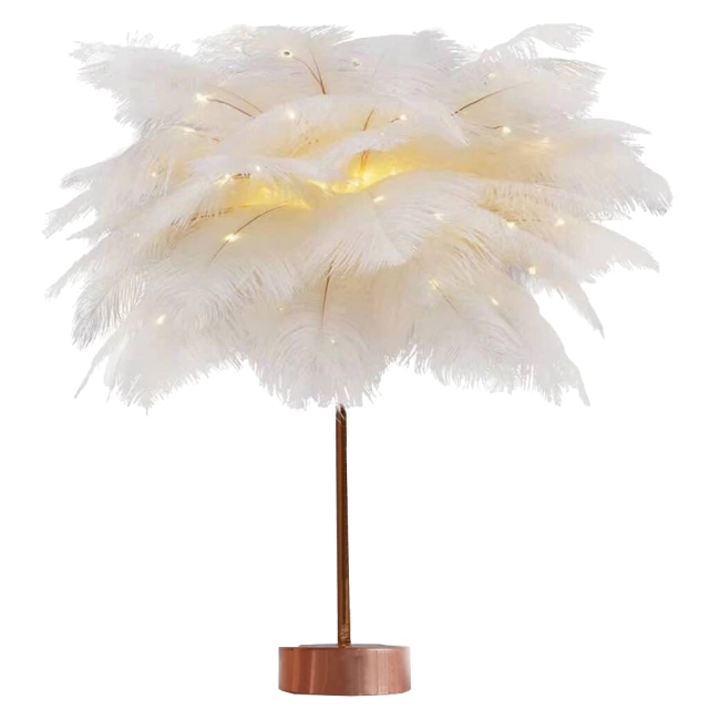 світильник з пір'ям