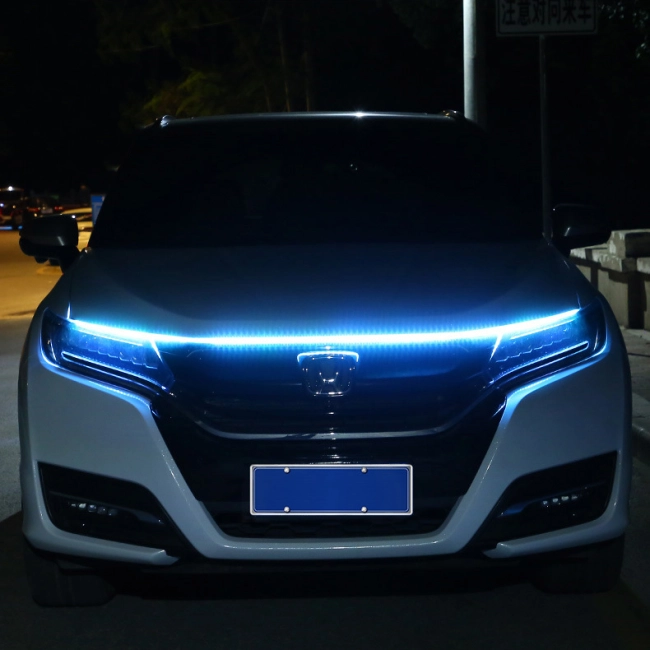 светодиодная лента для капота автомобиля
