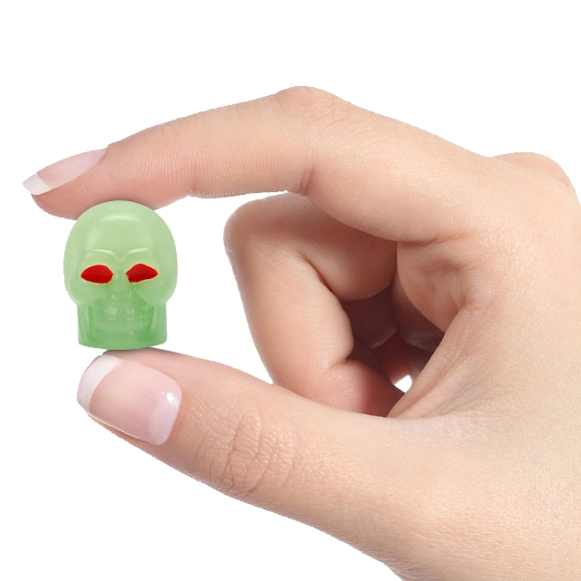 ковпачки з черепами для ніпелів автомобільних коліс