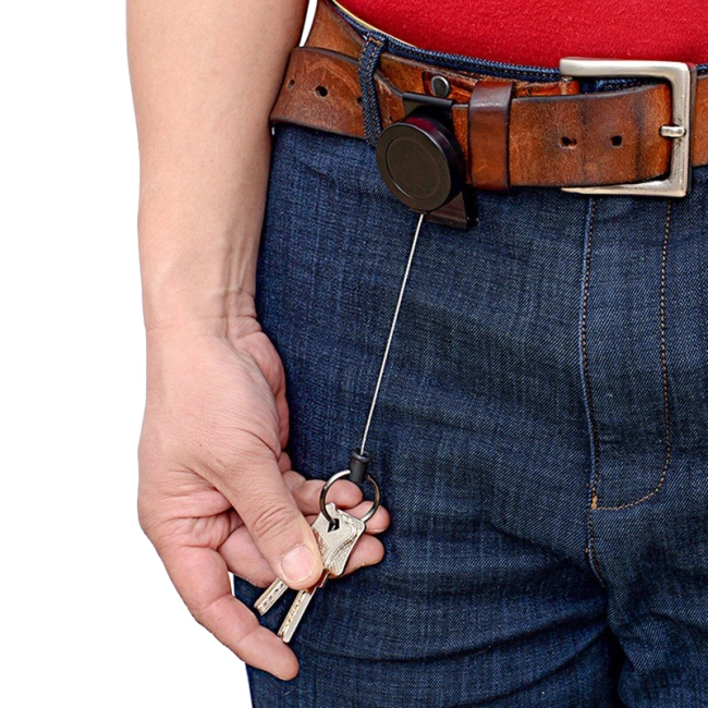 ретрактор з кліпсою та кільцем