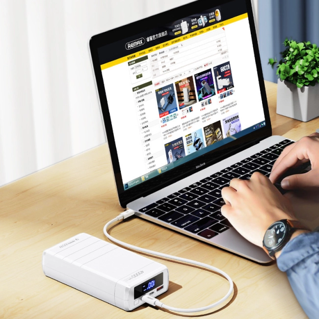 внешний аккумулятор 40000 mah 65 вт