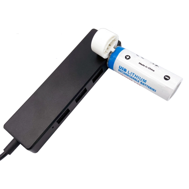 аккумуляторная батарейка 18650 с usb зарядкой