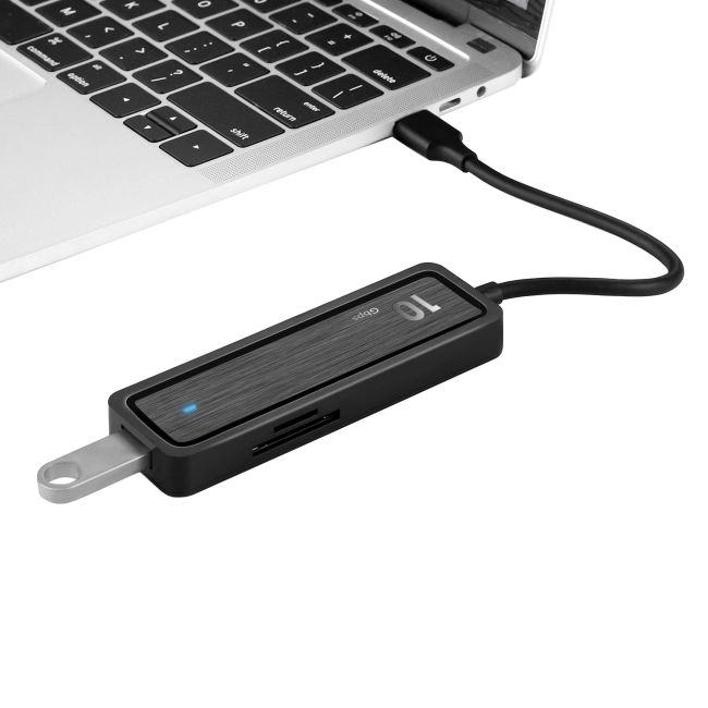 usb 3.2 hub с разъемом для картридера