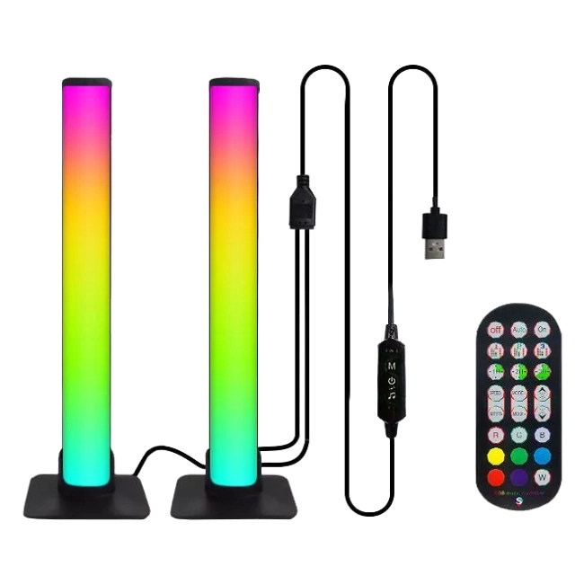 світлодіодний настільний rgb світильник
