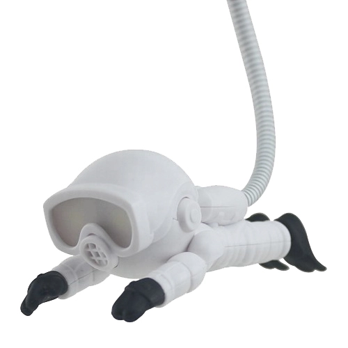 гибкий юсб светильник аквалангист