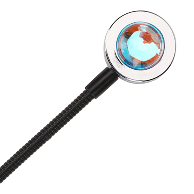 led лампа захід сонця