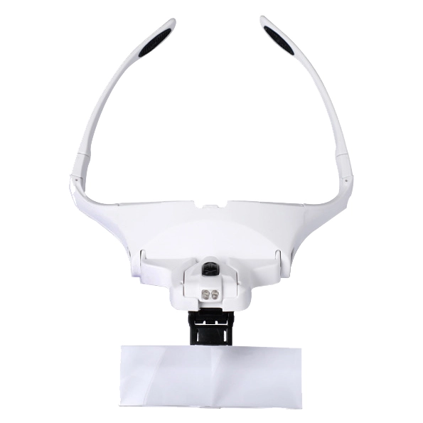 бінокулярні збільшувальні окуляри з підсвічуванням