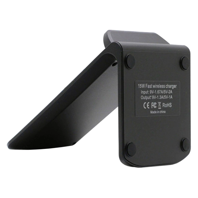 быстрая qi зарядка 15 вт с подставкой