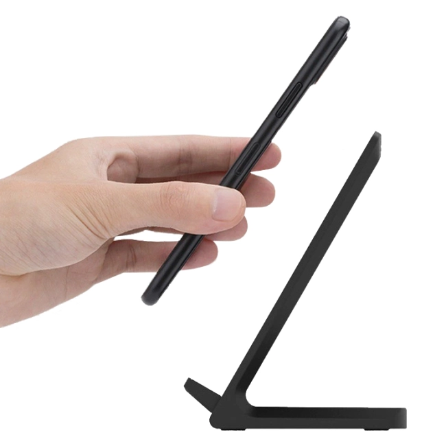 быстрая qi зарядка 15w на подставке