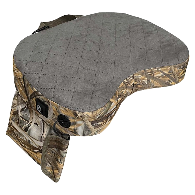 камуфляжная сидушка с подогревом