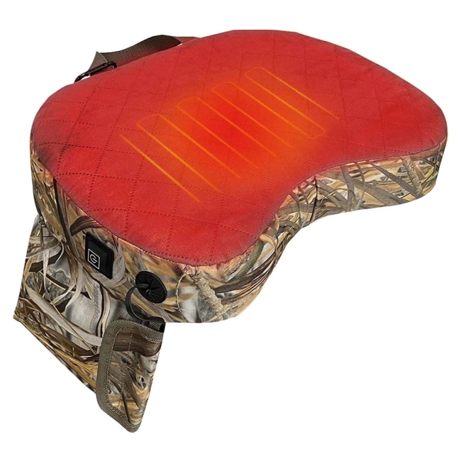 сидушка тактическая с подогревом камуфляж