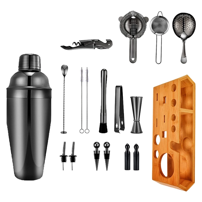 набір для барменів на підставці