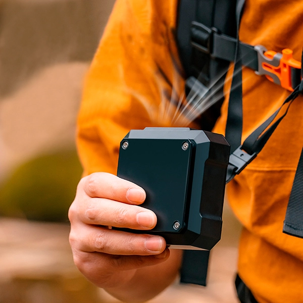 міні-вентилятор на батареї