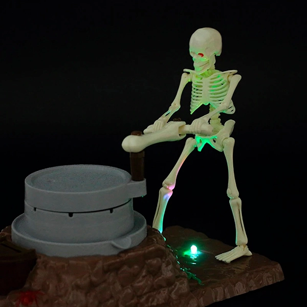 інтерактивна скарбничка скелет