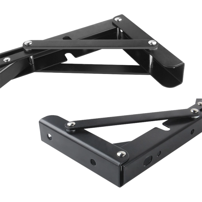 кронштейны угловые складные на стену