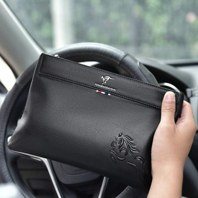 чоловіча клатч сумка з ремінцем